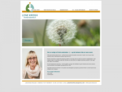 lene-krogh.dk snapshot