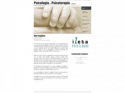 izagirrepsicoterapia.com snapshot