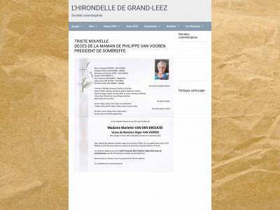 lhirondellegrandleez.be snapshot