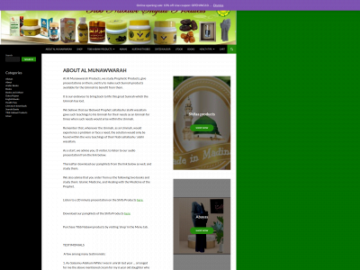 almunawwarahproducts.com snapshot
