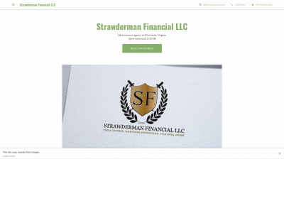 strawderman-financial-llc.business.site snapshot