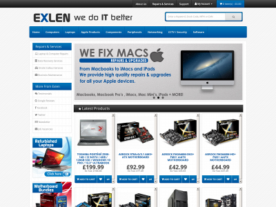 exlen.co.uk snapshot