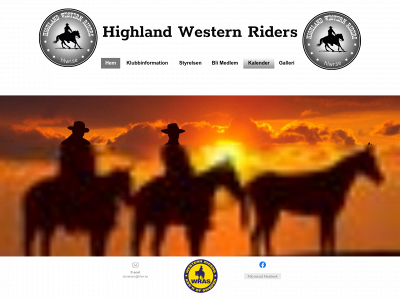 highlandwesternriders.se snapshot