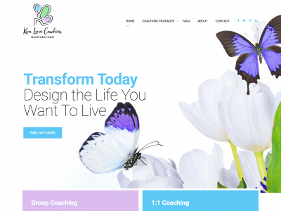 kimlevincoaching.com snapshot
