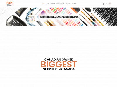 flexnails.ca snapshot