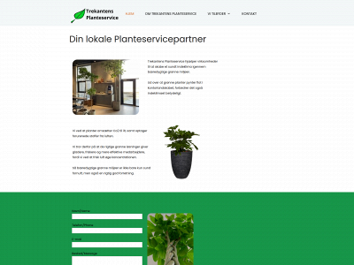 trekantensplanteservice.dk snapshot
