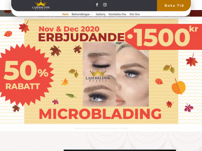 laserklinikbeauty.se snapshot