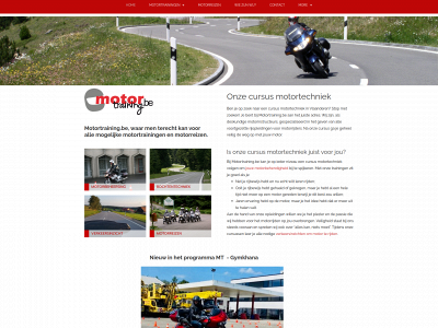 motortraining.be snapshot