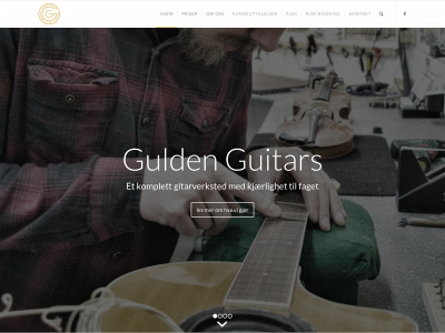 guldenguitars.no snapshot