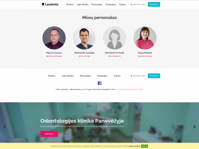 laudentis.lt snapshot