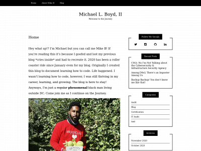 callmemikeb.com snapshot