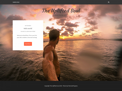 theupliftedsoul.com snapshot