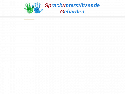 sprachunterstuetzendegebaerden.de snapshot