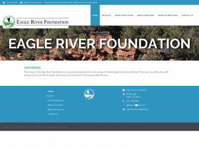 eagleriverfoundation.org snapshot