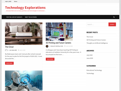 exploreyourtechnology.com snapshot