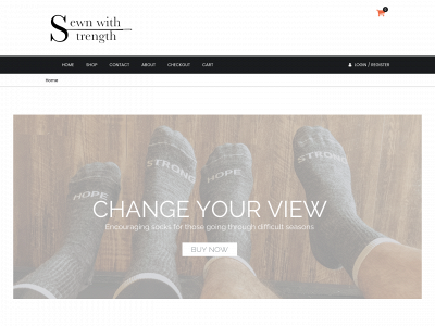 sewnwithstrength.org snapshot
