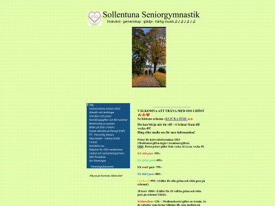sollentunaseniorgymnastik.se snapshot