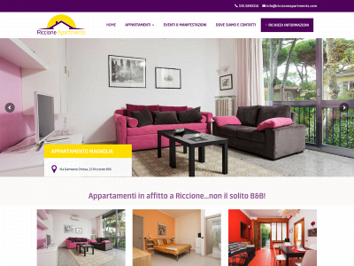 riccioneapartments.com snapshot