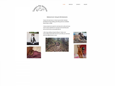 tanyaspetservices.co.uk snapshot