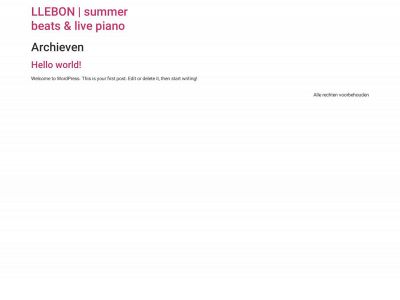 llebonmusic.com snapshot