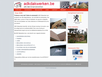 adkdakwerken.be snapshot