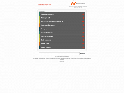 tradechairman.com snapshot