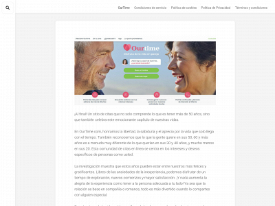 ourtime.website snapshot