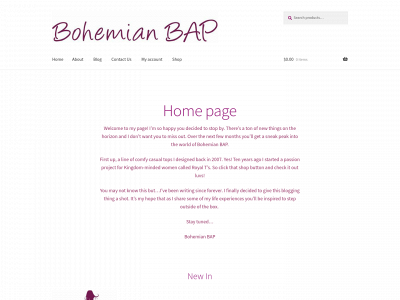 bohemianbap.com snapshot