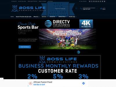 bosslifecommunications.com snapshot