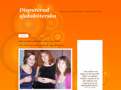 disputeradsjukskoterska.se snapshot