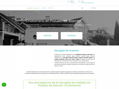www.chatarreriaadomicilio.es snapshot
