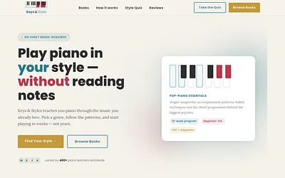 keysandstyles.com snapshot