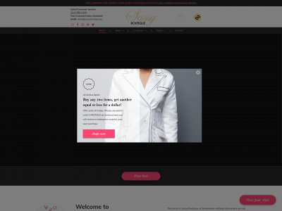 www.sassyboutique.biz snapshot