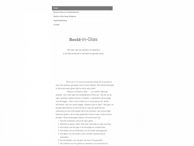 beeld-in-glas.nl snapshot