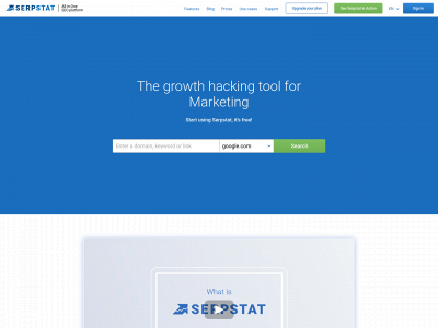 www.serpstat.com snapshot