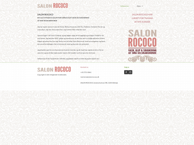 salonrococo.dk snapshot