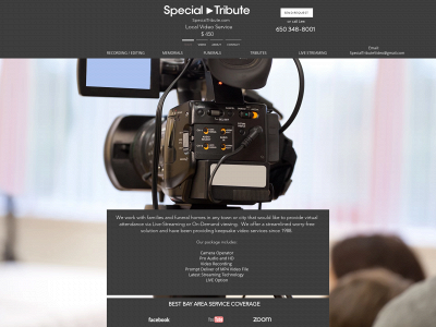 specialtribute.com snapshot