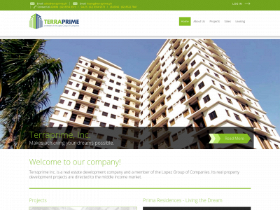 terraprime.ph snapshot
