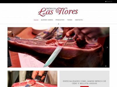 ibericoslasflores.com snapshot