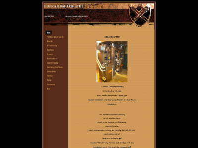 llewellynhvac.com snapshot