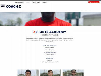 coachz.org snapshot