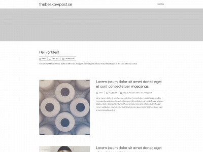 thebeskowpost.se snapshot
