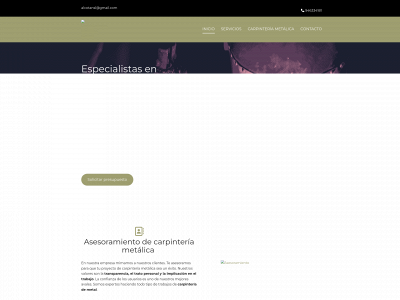www.construccionesmetalicasalcotan.es snapshot