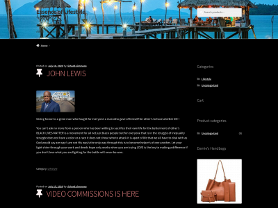 essenceoflifestyle.com snapshot