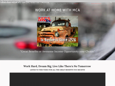 www.workatmca.com snapshot