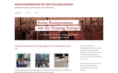 keinekompromisse.info snapshot