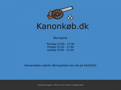 kanonkøb.dk snapshot