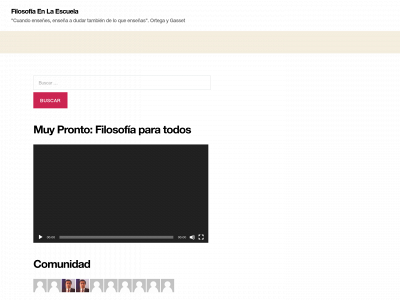 filosofiaenlaescuela.com snapshot