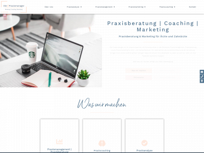 die-praxismanager.com snapshot