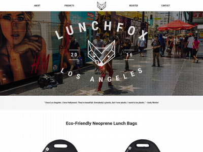 lunchfox.la snapshot